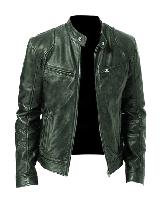Yoshi| Casual Leather Jacket
