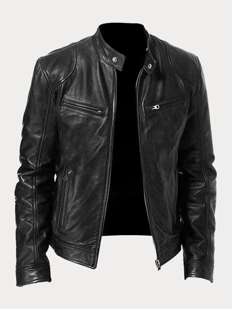 Yoshi| Casual Leather Jacket