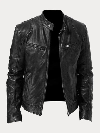 Yoshi| Casual Leather Jacket