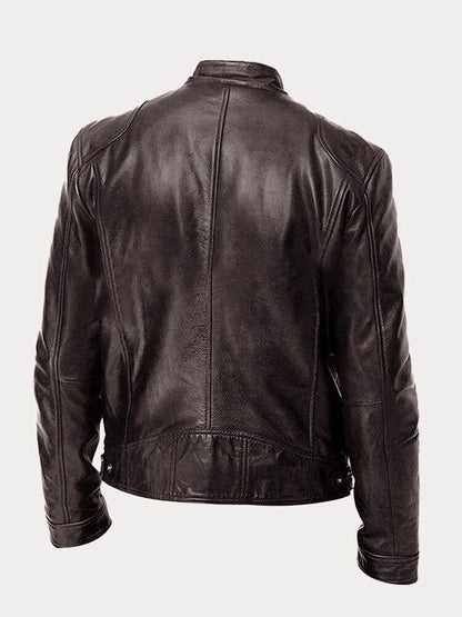 Yoshi| Casual Leather Jacket