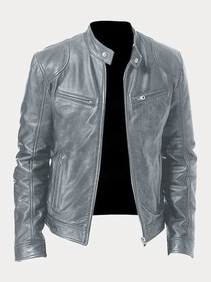 Yoshi| Casual Leather Jacket