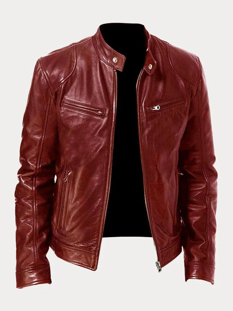 Yoshi| Casual Leather Jacket