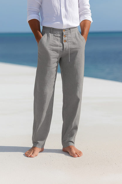MATTEO | LIGHT LINEN SUMMER PANTS