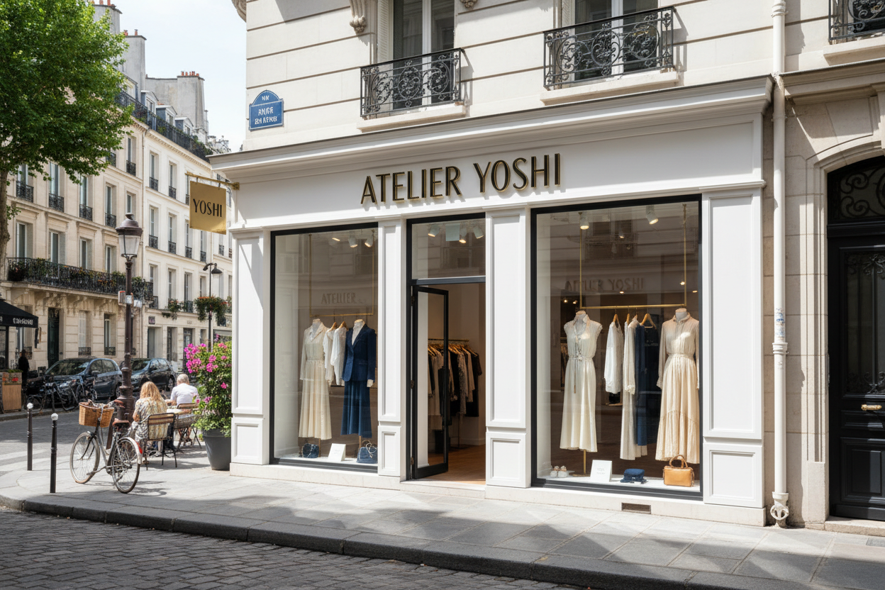 french shop with the name in it 