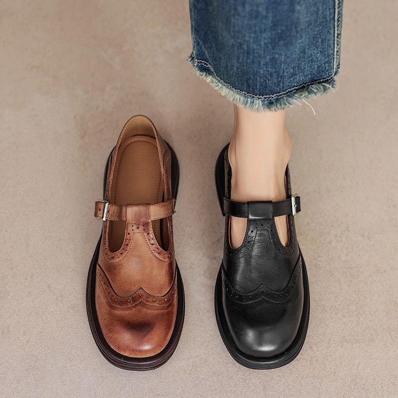 YOSHI | ELEGANT MARY JANES MADE OF LEATHER